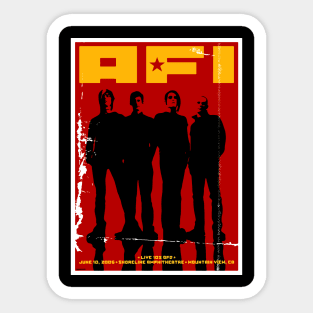 Vintage AFI band Sticker